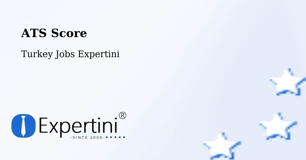 Resume ATS Score & Job Description Match Tool – Kâhta - Turkey Jobs Expertini